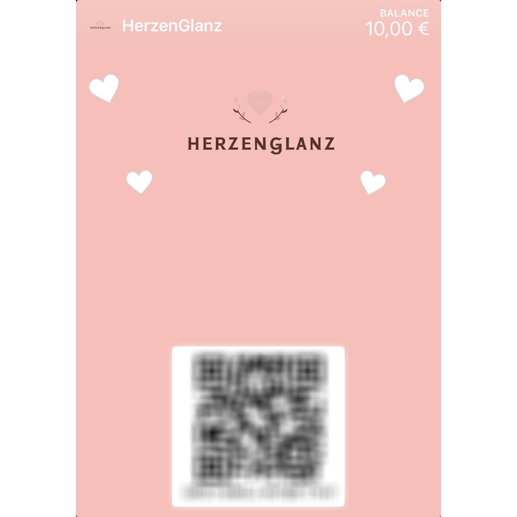 HerzenGlanz Geschenkgutschein