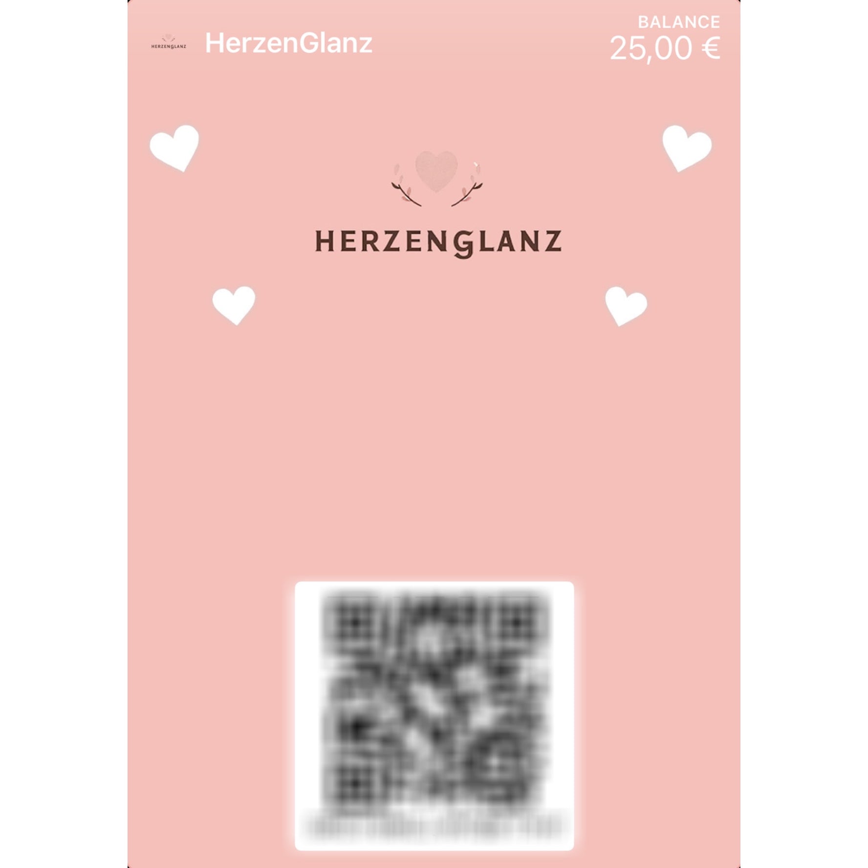 HerzenGlanz Geschenkgutschein