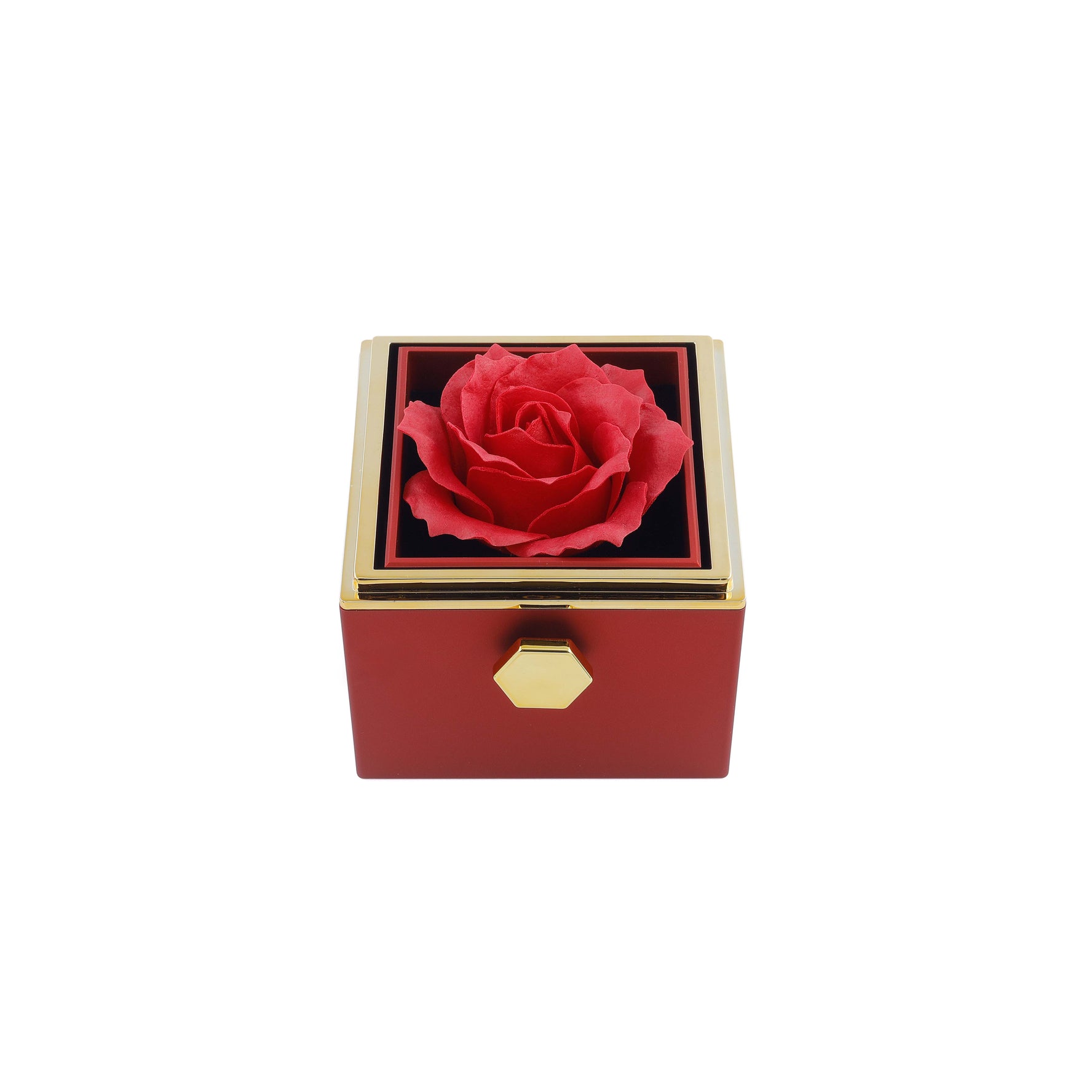 Drehbare Rosen Geschenk Box🌹 HerzenGlanz