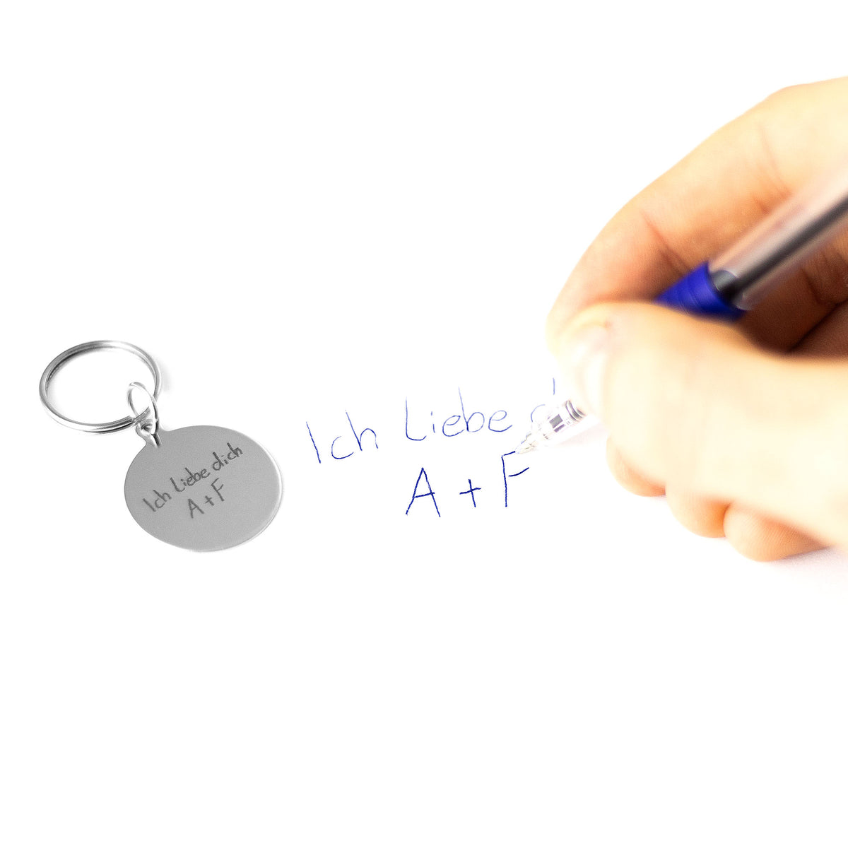 handschrift-schlüsselanhänger