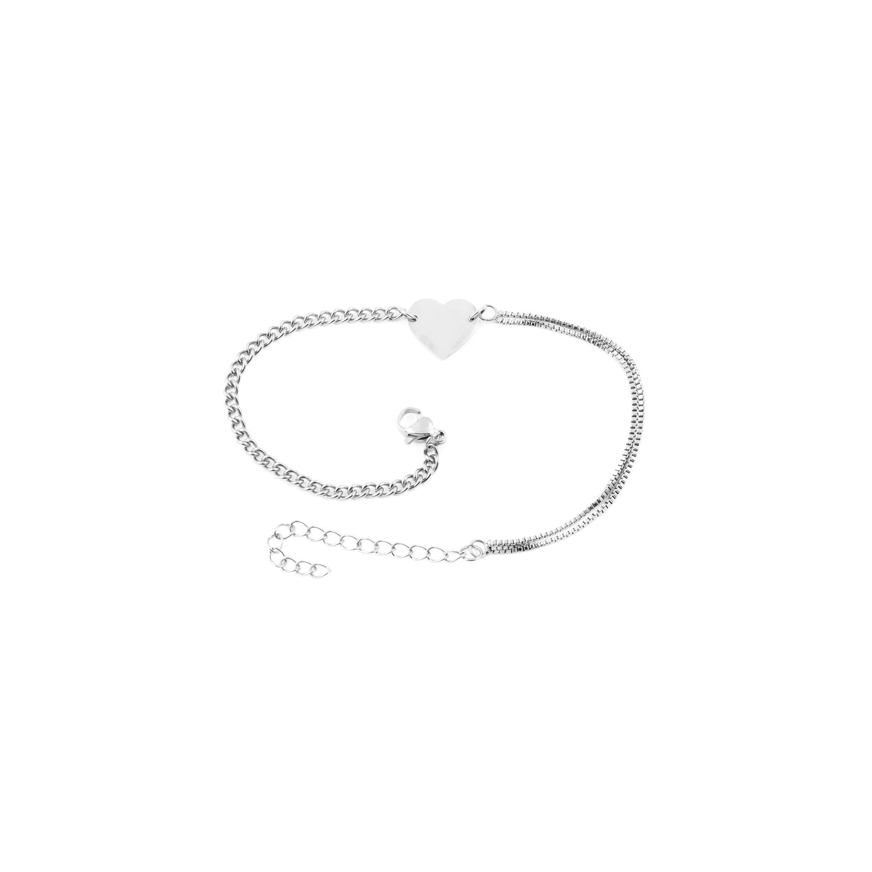 Personalisierbares Herz Armband