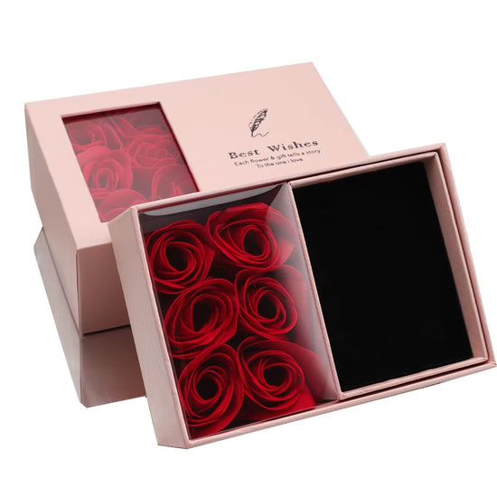 Premium Rosen Geschenk Box🌹 HerzenGlanz