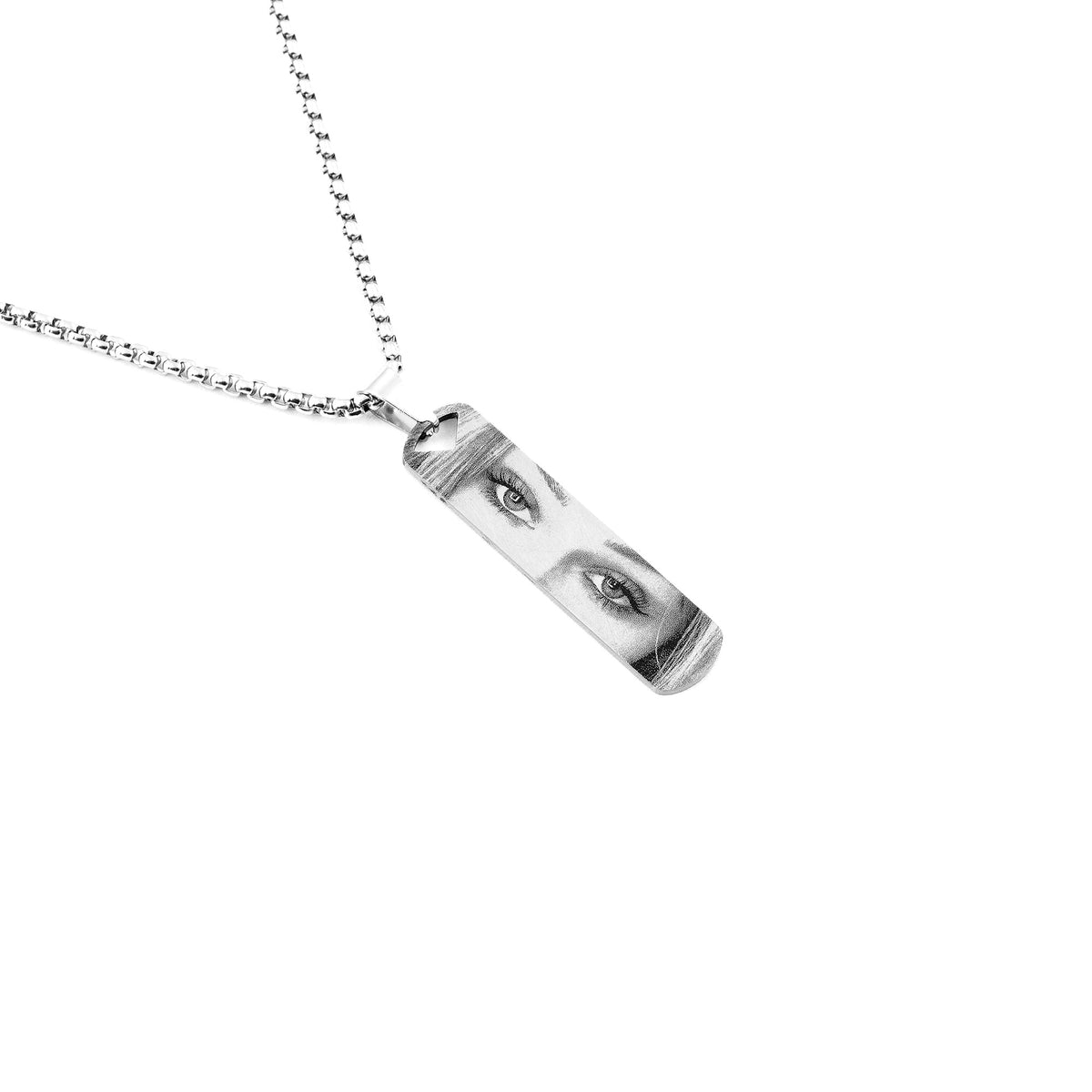 Augenblick Kette mit Foto-Gravur