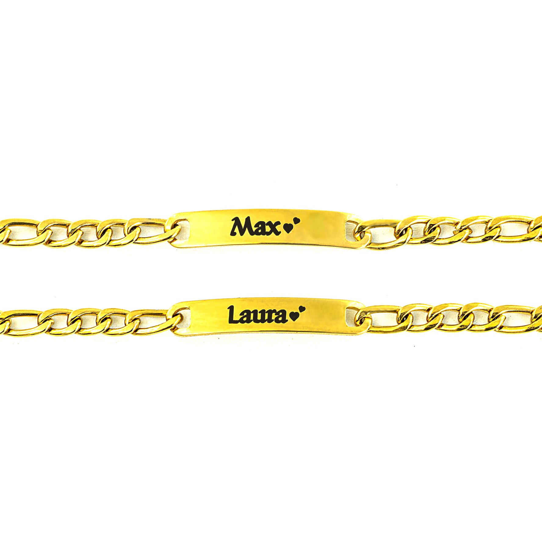 Gravierte Partner Armbänder