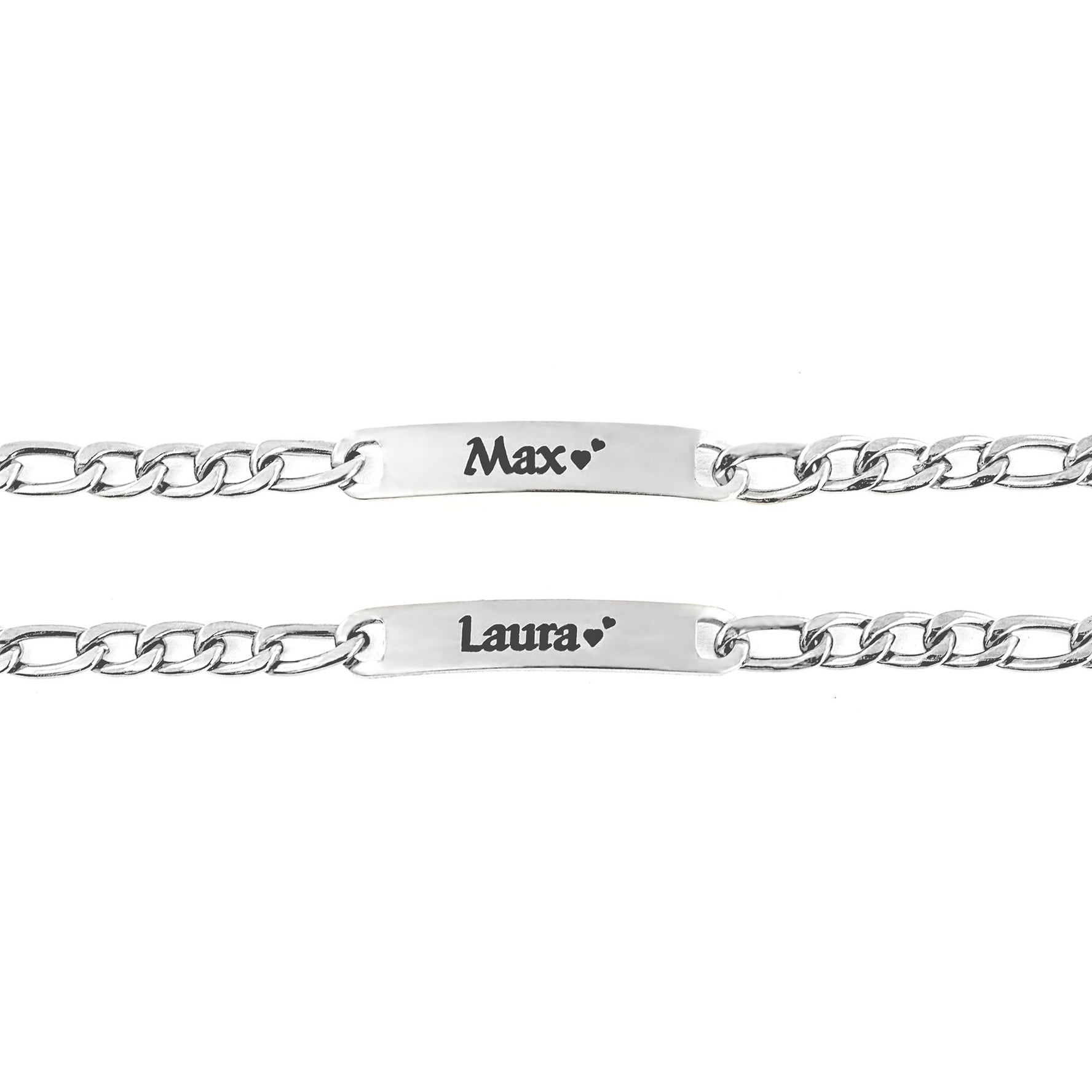 Gravierte Partner Armbänder